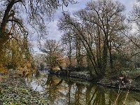 The River In Winter 2012  A view from almost the same spot as the two “Near Bydews” images. This was the only photograph in the exhibition also to have featured in my 2014 show “The Bigger Picture”.		£190